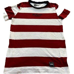 YR Young  Reckless Striped Youth XL 16 Short Sleeved T-Shirt, Preloved